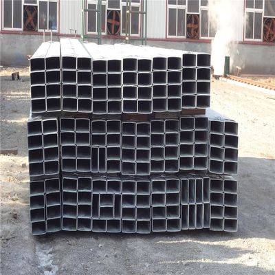 3x3 Zoll heiß getaucht galvanisierte Quadrat Stahlrohre 0,5 mm Zinkbeschichtung Erweiterter Schutz für die Baustruktur