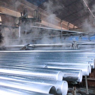 Strukturelle Anlagen 3 Zoll OD Warmdip Galvanisierte Runde Rohre mit 1,2-20mm Dicke Beschichtung