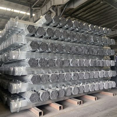 Strukturelle Anlagen 3 Zoll OD Warmdip Galvanisierte Runde Rohre mit 1,2-20mm Dicke Beschichtung