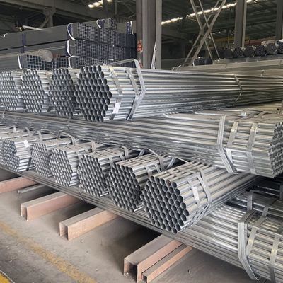 Hohe Kosteneffizienz ASTM Q195 Q215 Q235 Q345 Verzinktes Rundrohr Quadratrohr Heißtauchstahlrohr für S235/S355