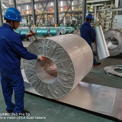 Stärke Stahlplatte ASTM AISI JIS DIN GB Maßgeschneiderte Größen Hot-Dip Galvanized Stahlspule 0,35mm Dicke Schnelle Lieferung GI-Spule