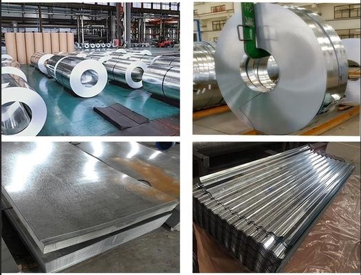 Stärke Stahlplatte ASTM AISI JIS DIN GB Maßgeschneiderte Größen Hot-Dip Galvanized Stahlspule 0,35mm Dicke Schnelle Lieferung GI-Spule
