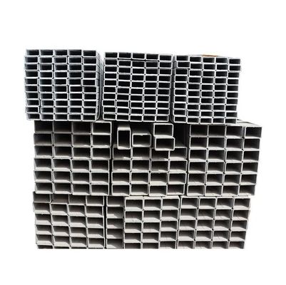 Warmgewalzte galvanisierte Quadratrohren für den Bau von Gebäuden ASTM Strukturrohr 2,5x2,5 Klasse BS1387/GB/T13793-2001