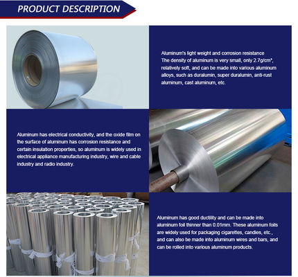 Schweißen anpassbar 1050 1060 1100 3003 5005 6061 6063 Aluminiumfolie mit Kaltgewalzte Heißgewalztechnik