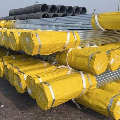 angepasste Q235 Gi galvanisierte Stahlschweißrohre für den Bau nach ASTM-Standard und ±1% Toleranz