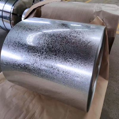 DX51D Galvanisierte Stahlspulen 0,12 mm-4,0 mm individuell angepasste Dicke Eisenplatte in Rollen/Spulen mit garantierter Toleranz