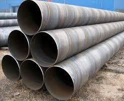 6.4M Länge dritte Inspektionspartei ASME B36.10 API 5L X52 Spiralrohr für industrielle Rohrleitungen und große Durchmesseroptionen