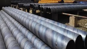 6.4M Länge dritte Inspektionspartei ASME B36.10 API 5L X52 Spiralrohr für industrielle Rohrleitungen und große Durchmesseroptionen