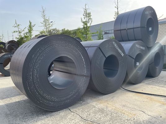 ASTM a36 12 mm 16 mm Warmgewalzte Kohlenstoffstahlspule HRC SPHC SPHD mit ISO9001-Zertifikat und GB-Standard