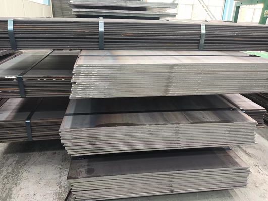 SS400 A36 Q235 Q345 HR Blattmetalldachplatte Heißstahlplatte Kohlenstoffstahlplatte in nicht geölter Mittlerer Härte