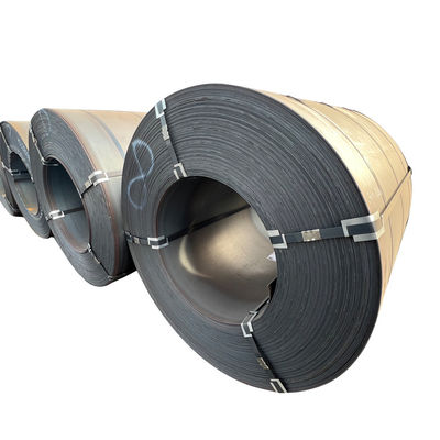 GB-Standard S235jr S355jr SAE1006 Q235b SS400 Hochkohlenstoffstahl Warmgewalzte Stahlstreifen Spirale 65mn für Baustoffe