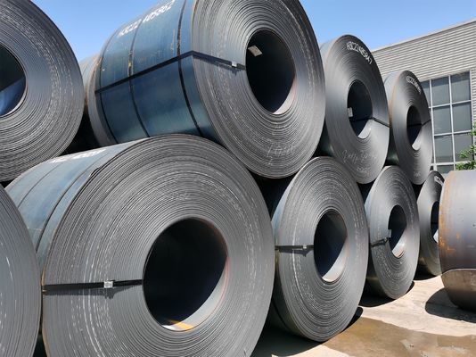 Prime Astm A36 2Mm 3Mm 6Mm 10Mm warmgewalzte Stahlplatte in Spirale HRC für Kohlenstoffstahl und Kesselplatte