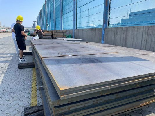1070 1045 1020 1010 Kohlenstoffstahlplatte für Gebäude Baustoff warmgewalzt JIS G3131 St37