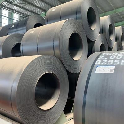 Hochverstärkte ASTM A36 A283 A387 Q235 Q345 S235jr Schwarze Kohlenstoffstahlspule zur Herstellung von Stahlrohren und warmgewalzten Spulen