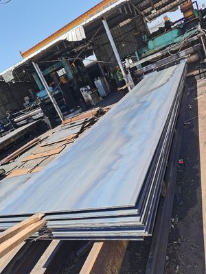 ASTM-Standard Q345 Ss400 A36 Stahlplatte 5mm 6mm 9mm hrc Ms Warmgewalzte Kohlenstoff-Mildstahlplatte für Festigkeitsanwendungen