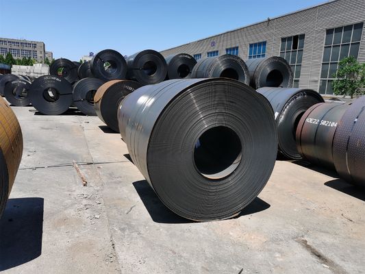 1200 mm hochkohlenstoffhaltige warmgewalzte Stahlspulen und -platten mit ASTM Q235 Q345-Zertifizierung