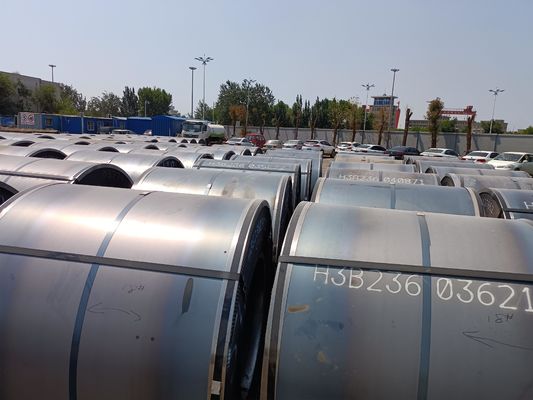 ASTM Q235B Q345 1200 mm 1500 mm hochkohlenstoffhaltige warmgewalzte Stahlspulenplatte mit Nichtlegierung
