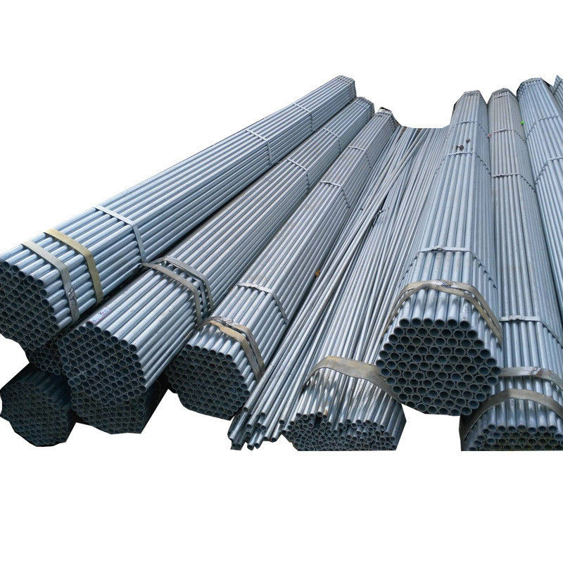 Dicke 1,2-2,2 mm ASTM AISI Zertifikat GI Zink beschichtet MS-Rohr verzinktes geschweißtes Eisenrohr für Strukturmaterial