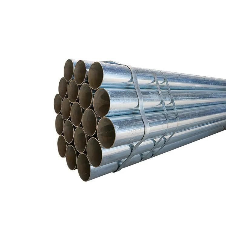 Q235 Galvanisiertes rundes Stahlrohr für Gewächshäuser 20 400 mm Außendurchmesser Langlebig