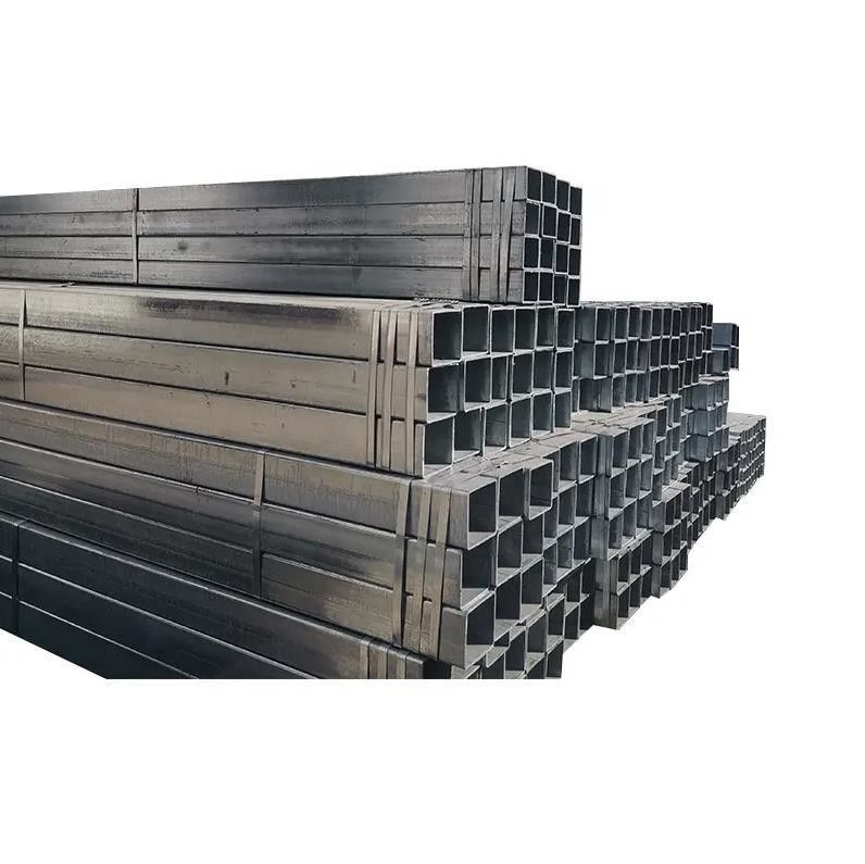 Herstellung von Rohren mit 4 x 4 Zoll galvanisiertem Quadratrohr aus Stahl der Klasse Q195/Q235/Q345/S235JR/S275JR/S355JR