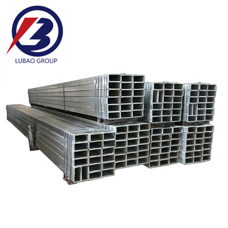 Hot Dip Galvanized Square Pipe für Zaunpfosten und Flüssigkeitsrohre BS1387 ASTM A53-2007