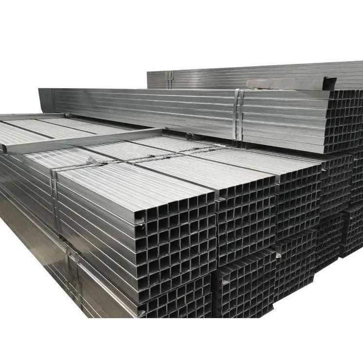 80x80x2,5 mm A53 GI Rohr Vorgeschweißtes, Hohles, Rechteckiges, Heißgetipptes, Verzinktes, Quadratisches Stahlrohr