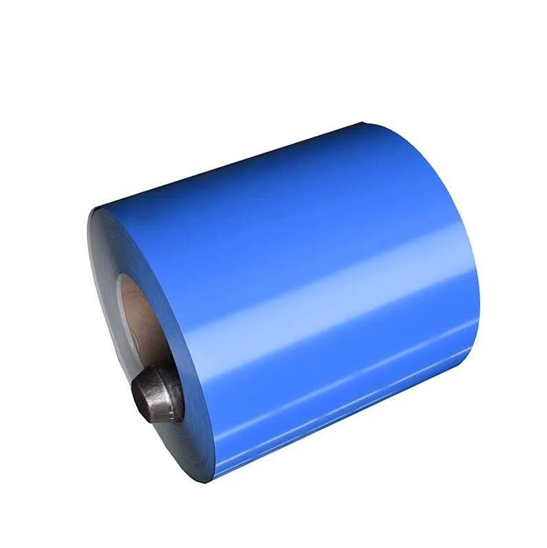 Schweißdienst 0,25-0,8 mm Dicke DX51D Z DX52D Z DX53D Z PPGI PPGL Aluminiumplattierte Zinkfluorkohlenstofffarbige Stahlspule