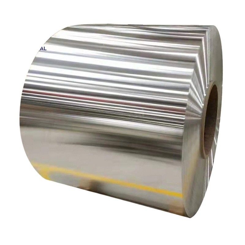 Aluminium-Spule Silber Oberfläche 3003 Aluminium-Spule 4047 Blatt Aluminium-Rolle Beschichtet Aluminium-Blatt Kaltgewalzte Technik