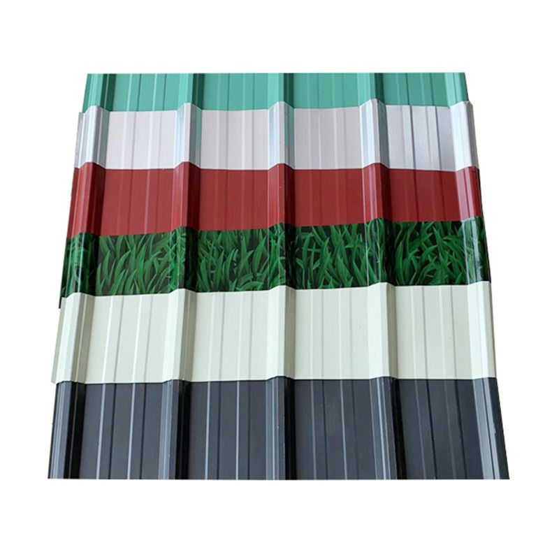 0.15 mm-1,2 mm Dicke Holzweißrot 9016 5012 5014 1014 PPGI-Dachblech für Dachbeläge