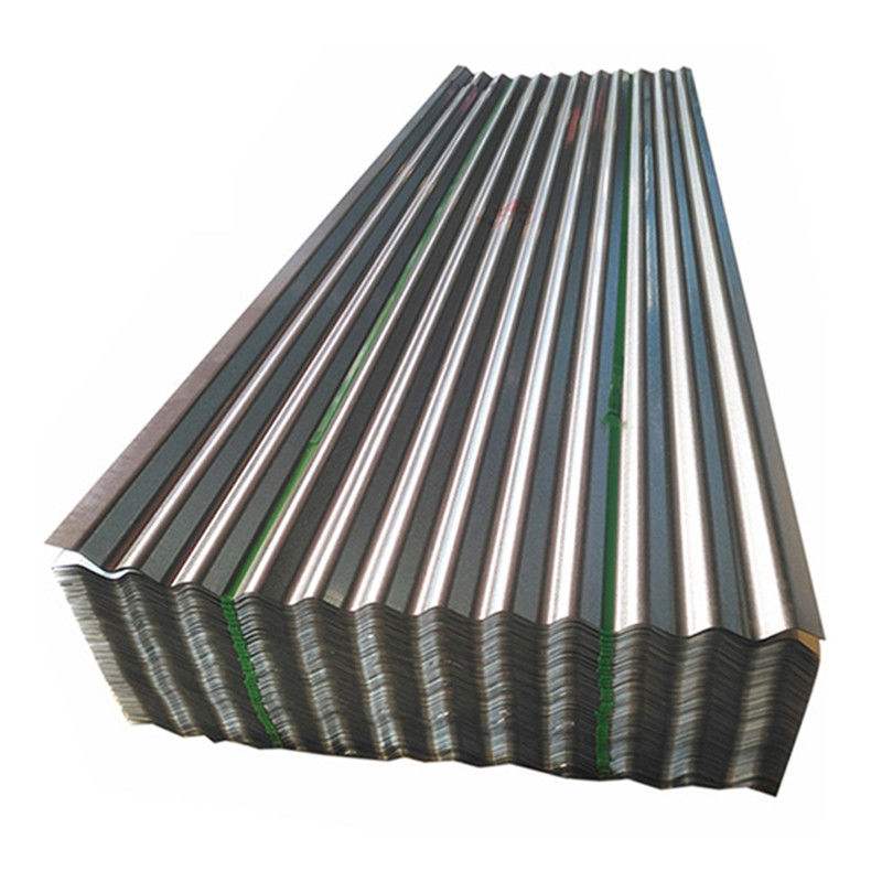 0.1-1mm Dicke Zinkfarbene Dachplatte für gewöhnliche Spangle Galvanisierte Welldeckenmaterialien