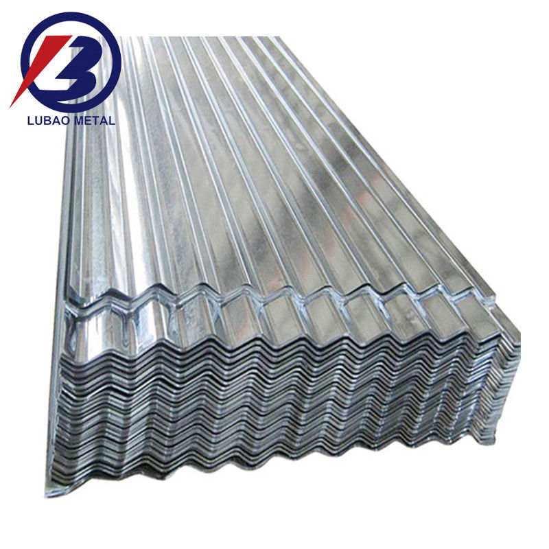 Warmgewalzte Basistechnik 0,12 mm 0,35 mm Verzinkte Dachplatte Wellblech für den Bau von Gebäuden SECC SPCC SGCC