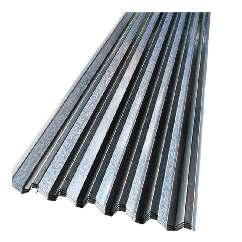 0.1mm Dicke Z40 Regelmäßige Spangelfläche Vollharte Farbbeschichtete Galvanisierte Welldachplatte für verschiedene Dächer oder Wände