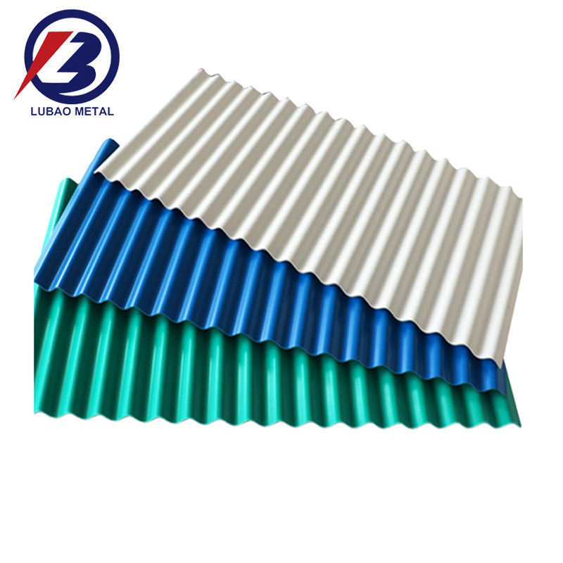 PPGI Galvanisiertes Welldeckblatt aus Stahl und Eisen mit Farbbeschichtung 0,55 mm