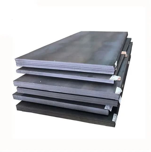 Prime Low Carbon HRC ASTM A36 Q195 Q235 SS400 Dicke 0,8-300 mm Milde Stahl MS Warmgewalzte Stahlplatte für Behälterplatte