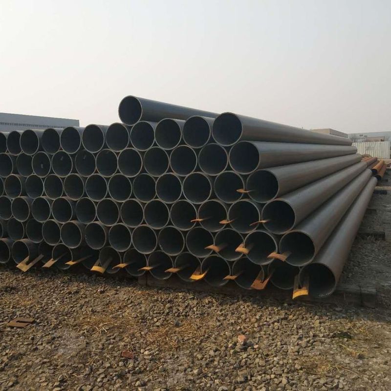 Außendurchmesser 219-3048mm Biegeverarbeitungsdienst Warmgewalzte Metallrohre Gerade Nähte Schweißrohre für Baustoffe