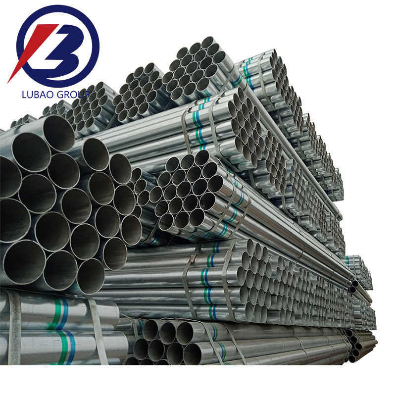 Verzinktes Stahlrohr Zink 80g 6/12 Meter Standardlänge für Treibhausrahmen Baustoff EMT Rohr