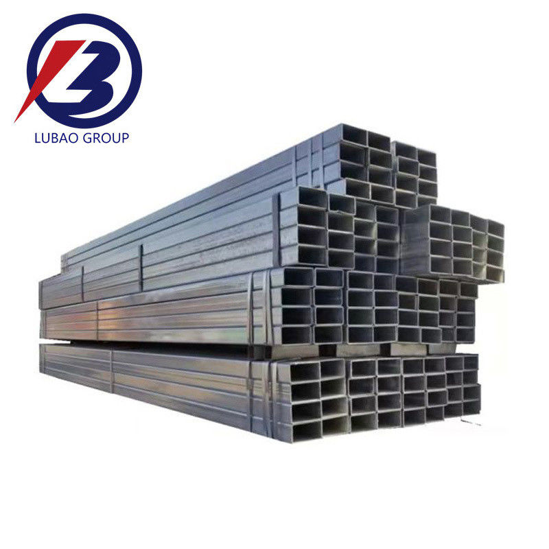 Q235B Q345 ST52 100*100 Galvanisiertes Stahlrohr 90mm GI Hohlquadrat Runder geschweißtes Rohrrohr mit Kaltwalztechnik