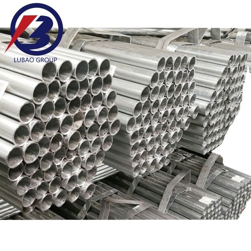 ASTM-Standard Q235 Hot Dip Galvanized Pipe Individualisierte geschweißte Stahlrohre Gi Galvanized Steel Schweißrohre für den Bau