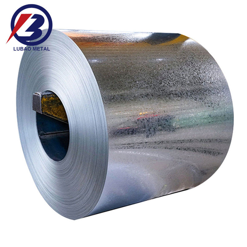 Große Spangel-Eisenfolie in Roll/Coil 0,12 mm-4,0 mm individuell angepasste Dicke Galvanisierte Stahlspule Z121-Z180 Beschichtung