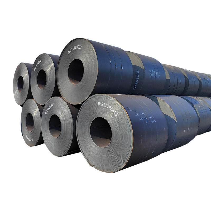 GB-Standard warmgewalzte Kohlenstoffstahlspule Q235 Q345 Dicke 12 mm 16 mm S235jr Hrc pro kg für Behälterplatte