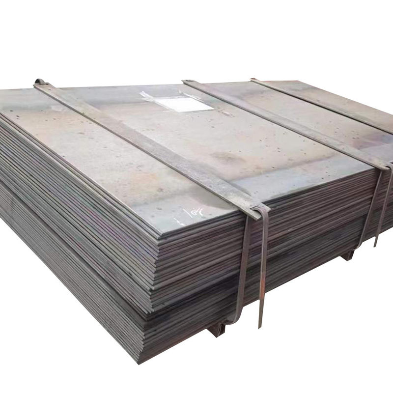 ASTM A36 Ss400 Q235b Eisenblechplatte 3mm 5mm 6mm 8mm Warmgewalzte Kohlenstoffstahlplatte Länge nach Wunsch Hautpass Ja