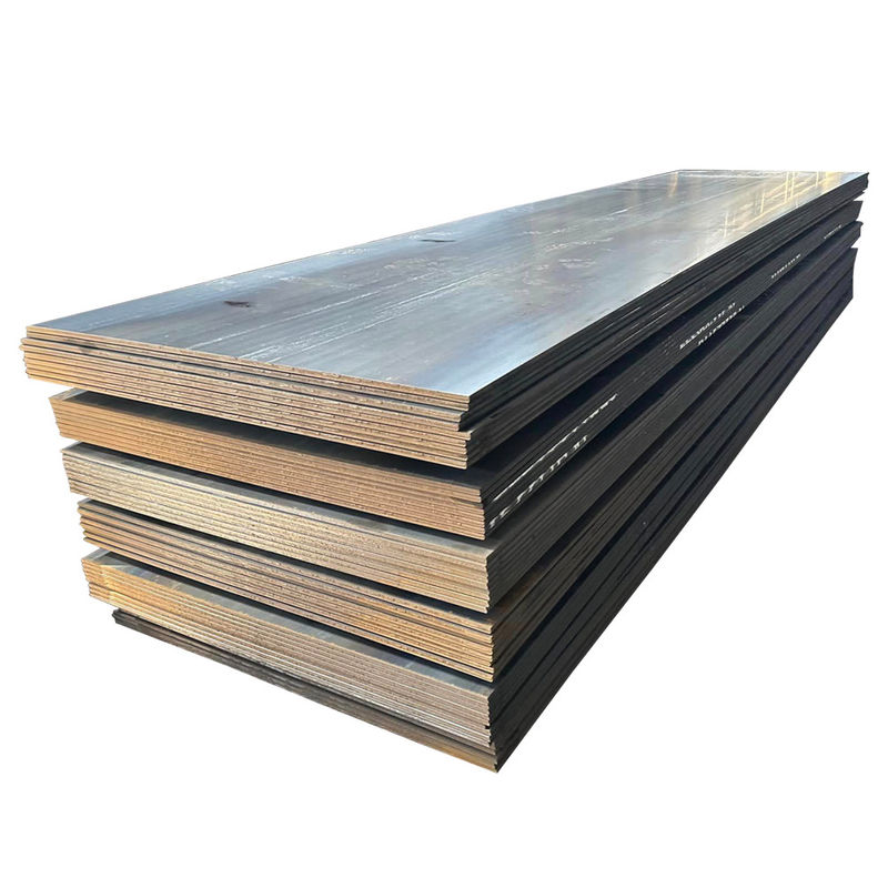 ASTM-Standard Q345 Ss400 A36 Stahlplatte 5mm 6mm 9mm hrc Ms Warmgewalzte Kohlenstoff-Mildstahlplatte für Festigkeitsanwendungen